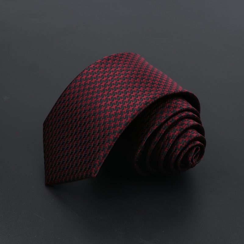 Men's Ties Solid Color Neck Stripe Flower Floral 7cm Jacquard Necktie Accessories Daily Wear Cravat Wedding Party Gift For Man - Image 32
