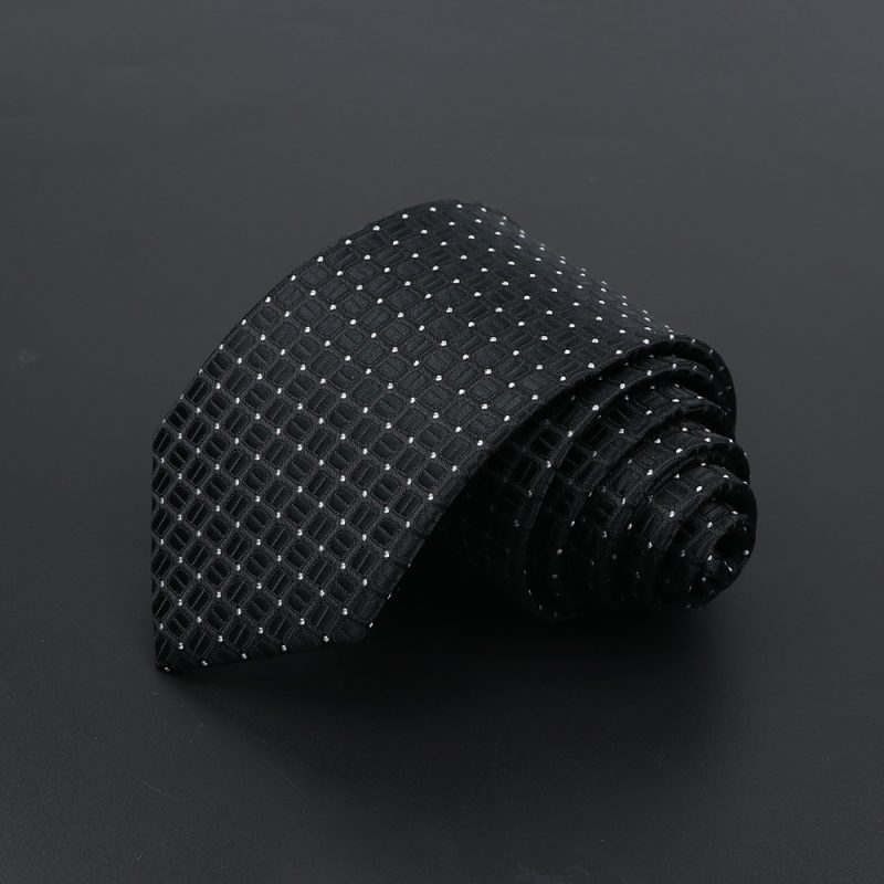 Men's Ties Solid Color Neck Stripe Flower Floral 7cm Jacquard Necktie Accessories Daily Wear Cravat Wedding Party Gift For Man - Image 37
