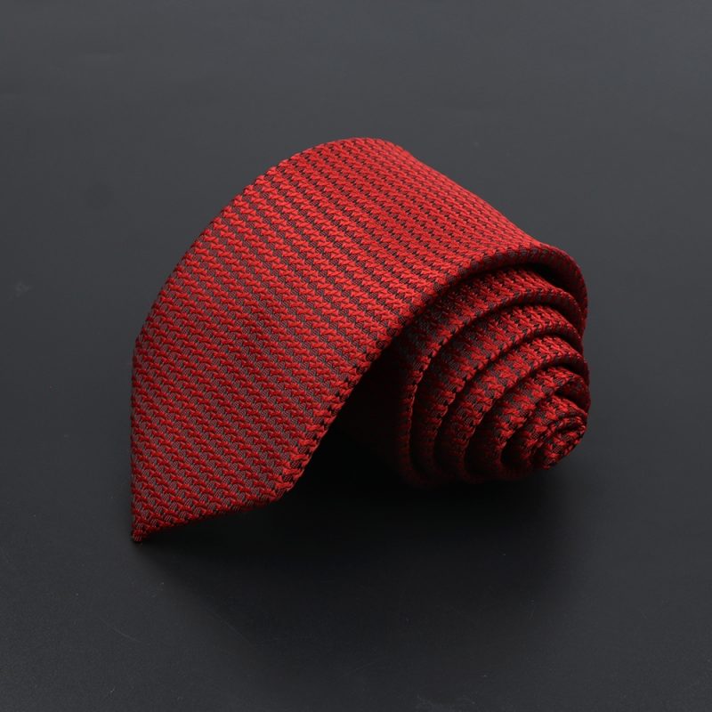 Men's Ties Solid Color Neck Stripe Flower Floral 7cm Jacquard Necktie Accessories Daily Wear Cravat Wedding Party Gift For Man - Image 42