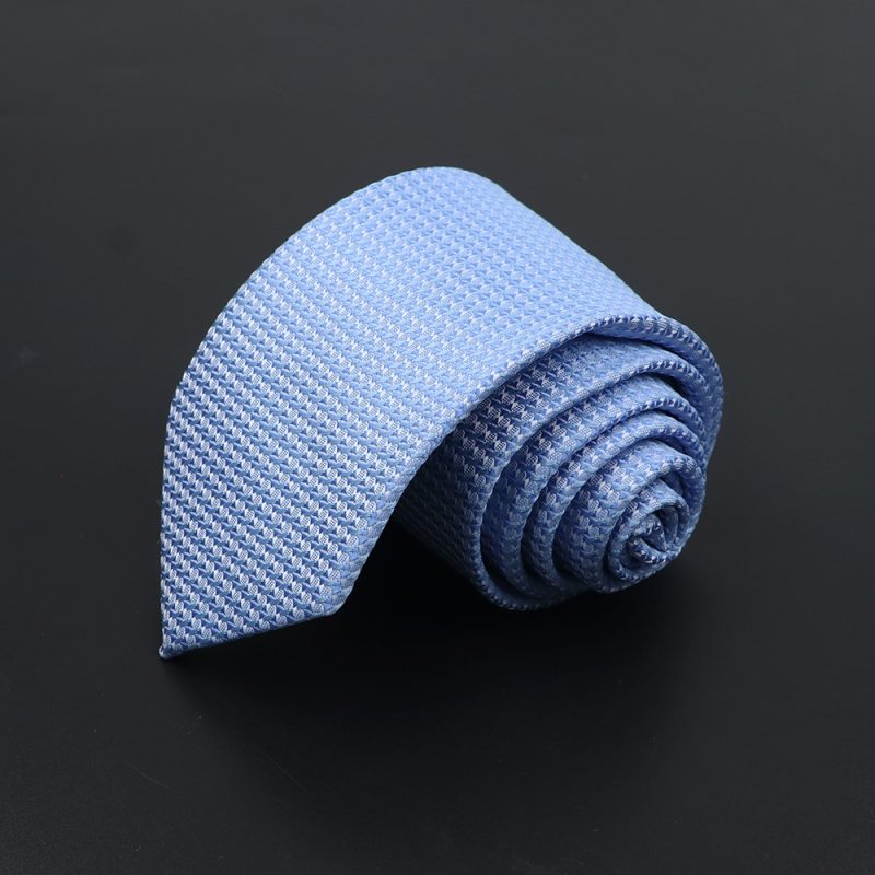 Men's Ties Solid Color Neck Stripe Flower Floral 7cm Jacquard Necktie Accessories Daily Wear Cravat Wedding Party Gift For Man - Image 44