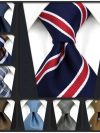 Colorful Luxury Extra Long Men's Necktie 160cm 63" Wedding Ties for Blue Navy Floral Christmas Gift Dropshipping