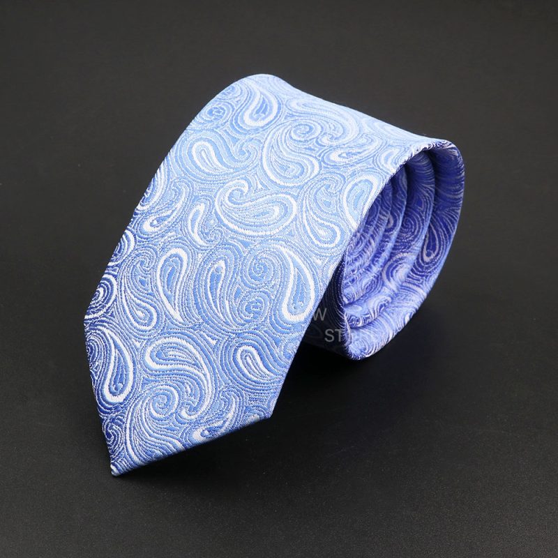 New Design Wedding Men Tie Grey Brown Green Paisley Flower Neckties Men Business Dropshipping Groom Collar Accessories Gift - Image 44