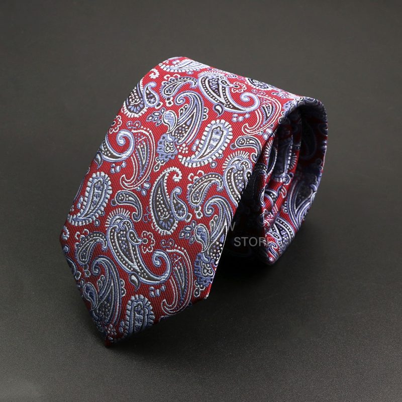 New Design Wedding Men Tie Grey Brown Green Paisley Flower Neckties Men Business Dropshipping Groom Collar Accessories Gift - Image 47
