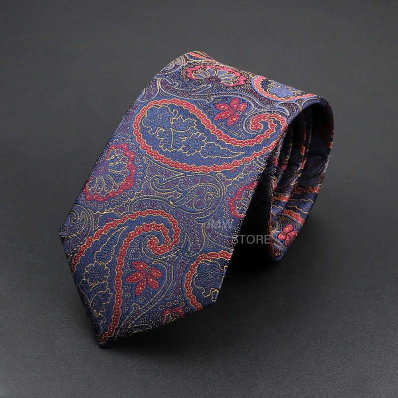 New Design Wedding Men Tie Grey Brown Green Paisley Flower Neckties Men Business Dropshipping Groom Collar Accessories Gift - Image 51
