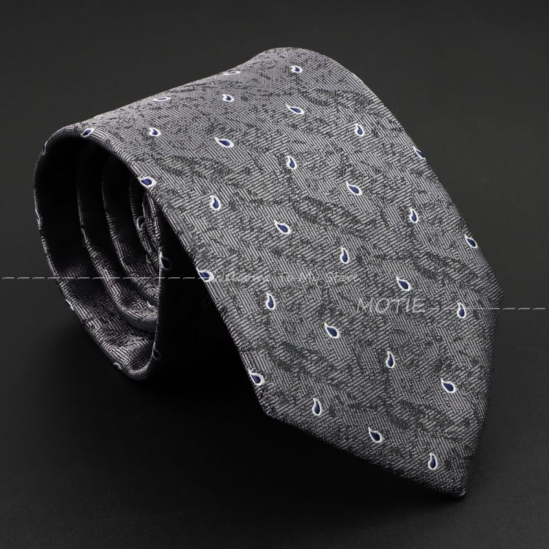 Men's Fashion NeckTie For Man Tie Luxury Striped Dot Flower Office Business Neck Tie Suit Cravat Wedding Party Necktie Men Gifts - Image 3