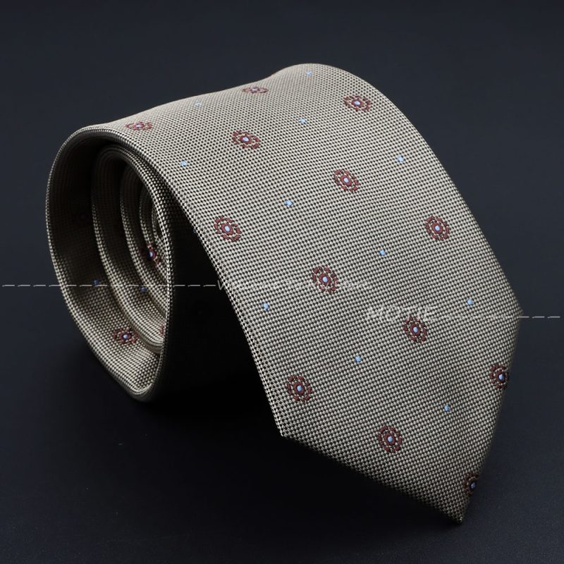 Men's Fashion NeckTie For Man Tie Luxury Striped Dot Flower Office Business Neck Tie Suit Cravat Wedding Party Necktie Men Gifts - Image 5