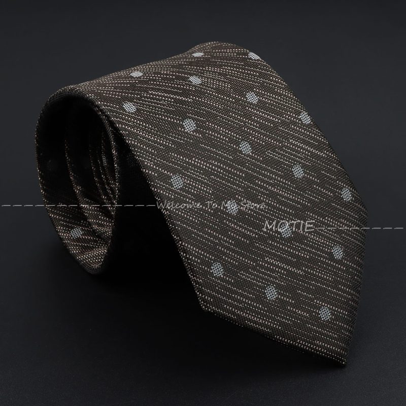 Men's Fashion NeckTie For Man Tie Luxury Striped Dot Flower Office Business Neck Tie Suit Cravat Wedding Party Necktie Men Gifts - Image 11