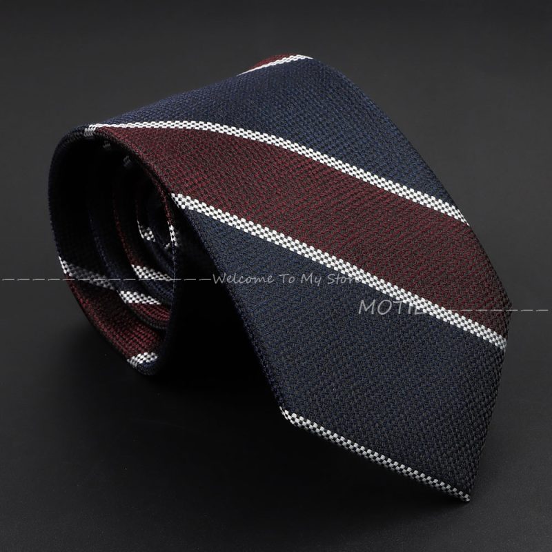 Men's Fashion NeckTie For Man Tie Luxury Striped Dot Flower Office Business Neck Tie Suit Cravat Wedding Party Necktie Men Gifts - Image 22