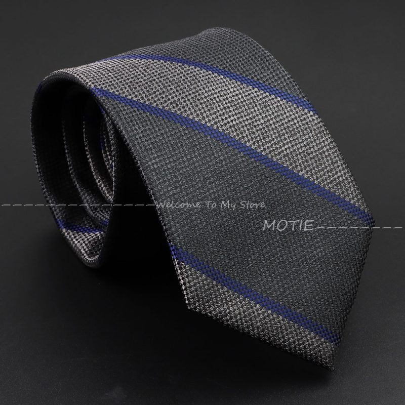 Men's Fashion NeckTie For Man Tie Luxury Striped Dot Flower Office Business Neck Tie Suit Cravat Wedding Party Necktie Men Gifts - Image 23