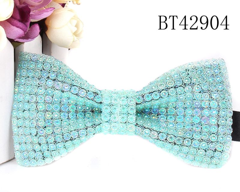 New Rhinestone Bow Ties for Men Pre-Tied Sequin Bowties with Adjustable Length Huge Variety Colors Wedding Bow tie For Groomsmen - Image 11
