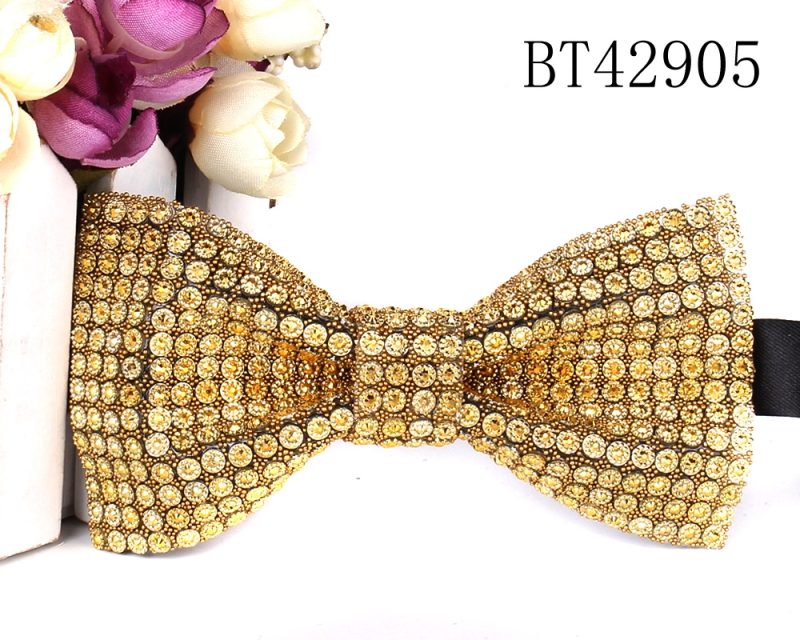New Rhinestone Bow Ties for Men Pre-Tied Sequin Bowties with Adjustable Length Huge Variety Colors Wedding Bow tie For Groomsmen - Image 12