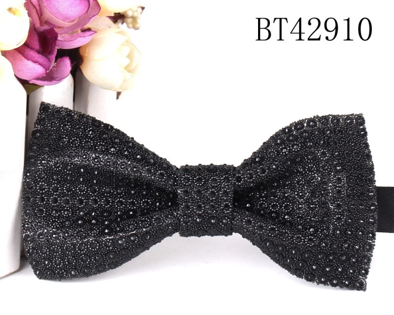 New Rhinestone Bow Ties for Men Pre-Tied Sequin Bowties with Adjustable Length Huge Variety Colors Wedding Bow tie For Groomsmen - Image 17