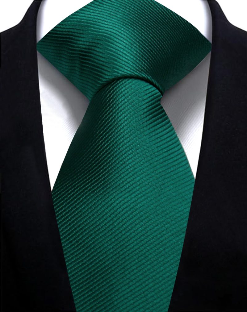 Solid Tie 7.5cm Necktie For Men Fashion Wedding Ties Slim Blue Gray Classic Neckties Men Business Jacquard Woven Classic Gravats - Image 5