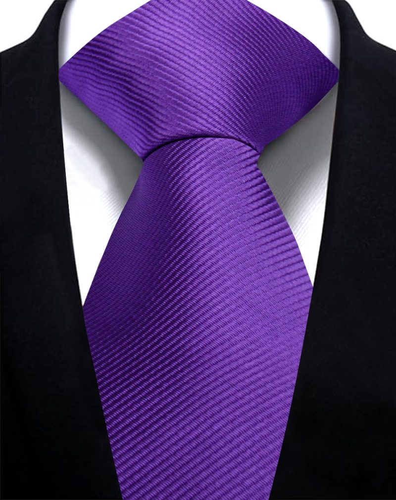 Solid Tie 7.5cm Necktie For Men Fashion Wedding Ties Slim Blue Gray Classic Neckties Men Business Jacquard Woven Classic Gravats - Image 17