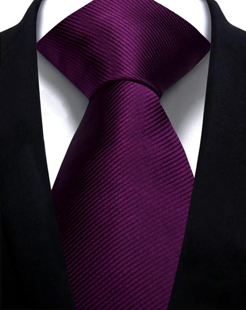 Solid Tie 7.5cm Necktie For Men Fashion Wedding Ties Slim Blue Gray Classic Neckties Men Business Jacquard Woven Classic Gravats - Image 18