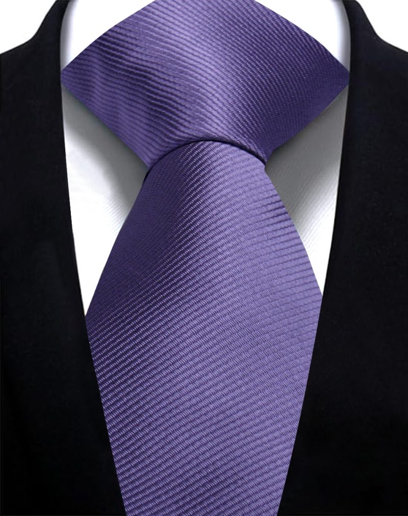 Solid Tie 7.5cm Necktie For Men Fashion Wedding Ties Slim Blue Gray Classic Neckties Men Business Jacquard Woven Classic Gravats - Image 19