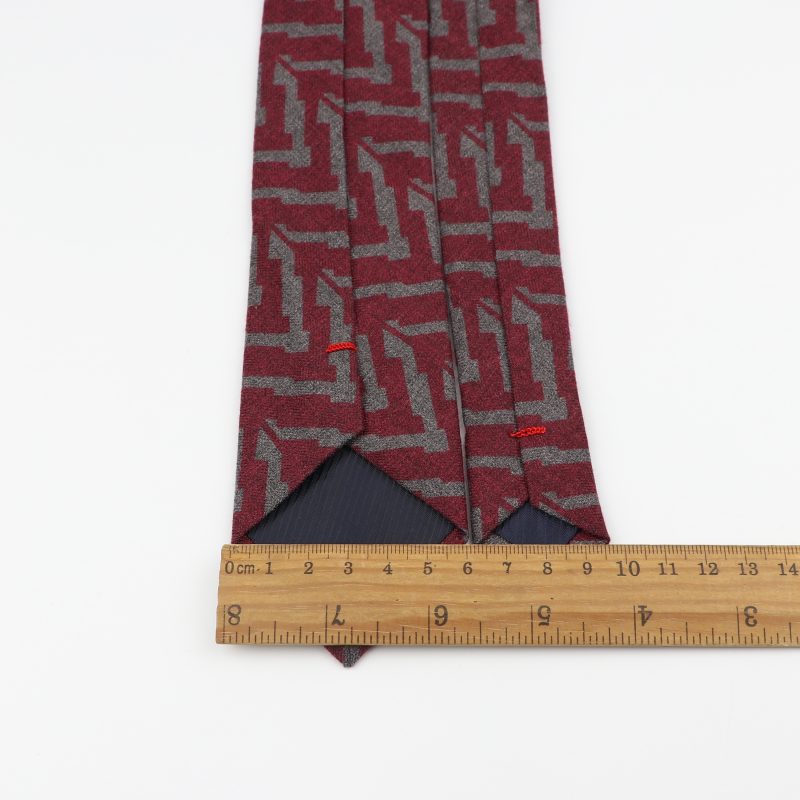 Original High Quality Solid Cotton Handmade Wool Ties Men Necktie Striped Narrow Collar Slim Cashmere Casual Tie Accessories - Image 2