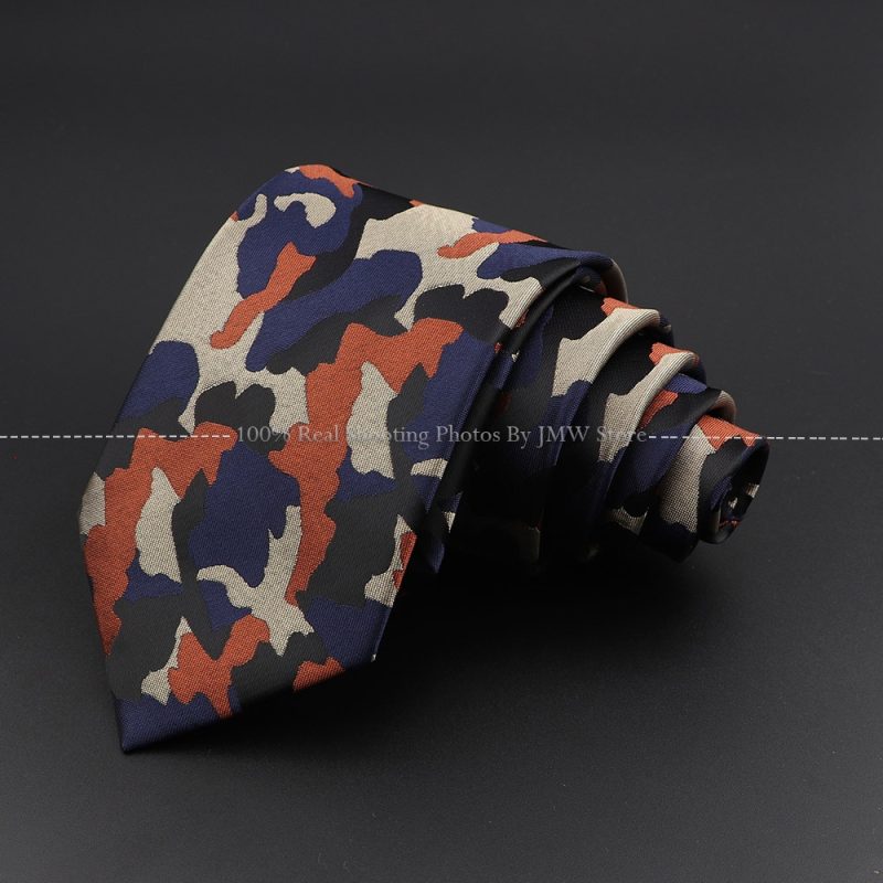 New Design Wedding Men Tie Brown Solid Striped Paisley Flower Neckties Men Business Dropshipping Groom Collar Accessories Gift - Image 8