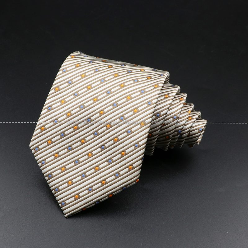 New Design Wedding Men Tie Brown Solid Striped Paisley Flower Neckties Men Business Dropshipping Groom Collar Accessories Gift - Image 30