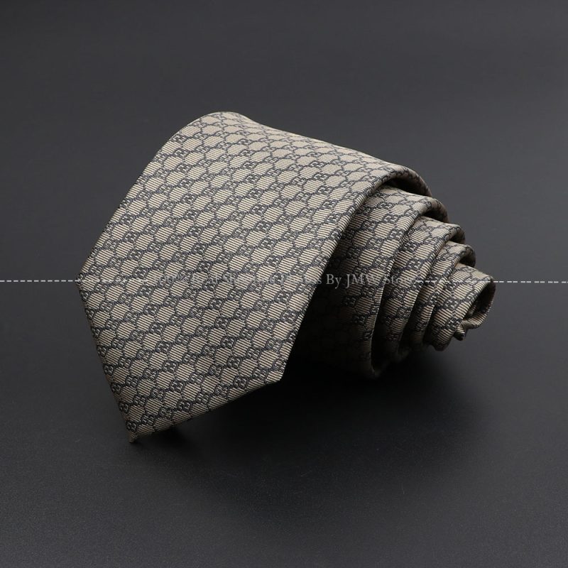 New Design Wedding Men Tie Brown Solid Striped Paisley Flower Neckties Men Business Dropshipping Groom Collar Accessories Gift - Image 45