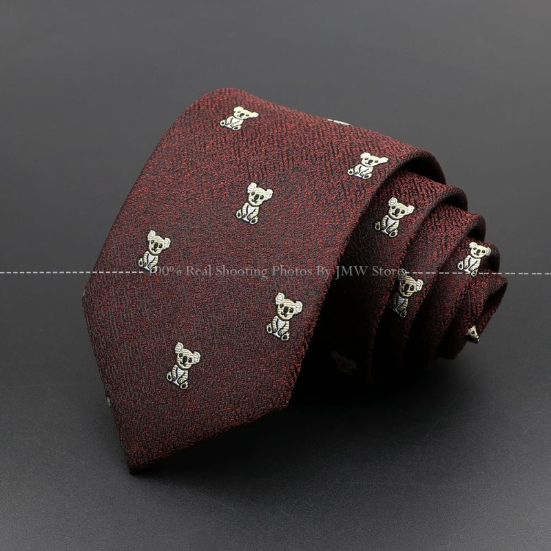 New Design Wedding Men Tie Brown Solid Striped Paisley Flower Neckties Men Business Dropshipping Groom Collar Accessories Gift - Image 47