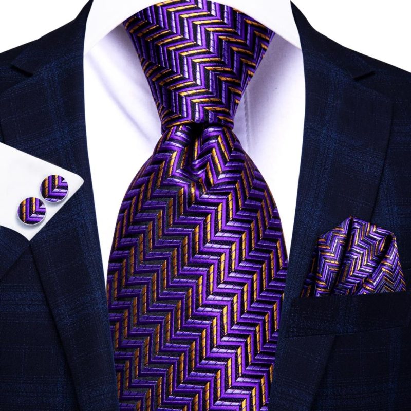 Hi-Tie Blue Business Solid 100% Silk Men's Tie NeckTie 8.5cm Ties for Men Formal Luxury Wedding High Quality Gravata - Image 14