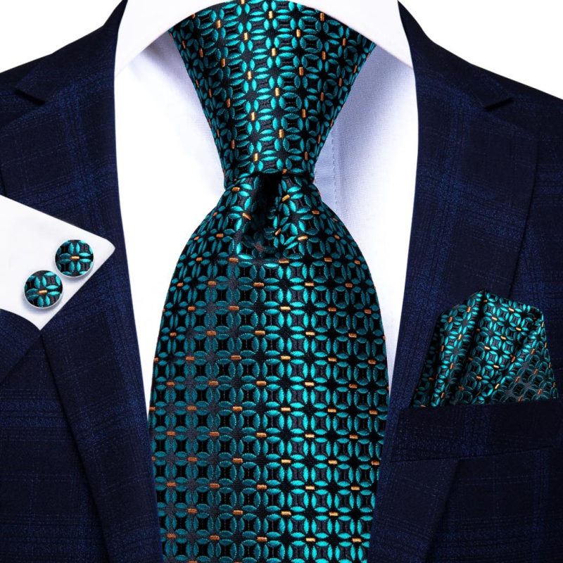 Hi-Tie Blue Business Solid 100% Silk Men's Tie NeckTie 8.5cm Ties for Men Formal Luxury Wedding High Quality Gravata - Image 16