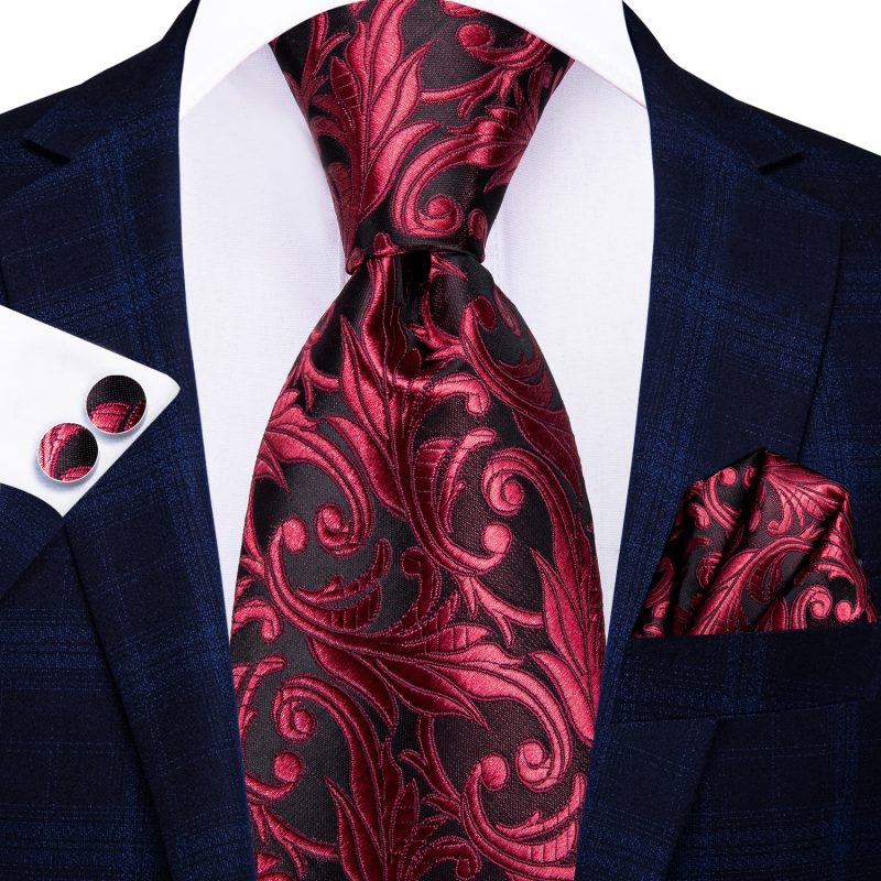 Hi-Tie Blue Business Solid 100% Silk Men's Tie NeckTie 8.5cm Ties for Men Formal Luxury Wedding High Quality Gravata - Image 33