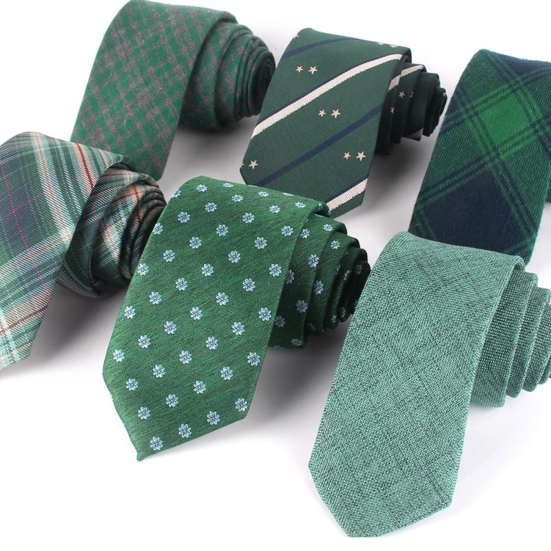 Green Color Neck Ties For Men Women Wedding Tie For Groom Slim Ties Boy Girls Skinny Necktie Gravata Wedding Neckties Gifts