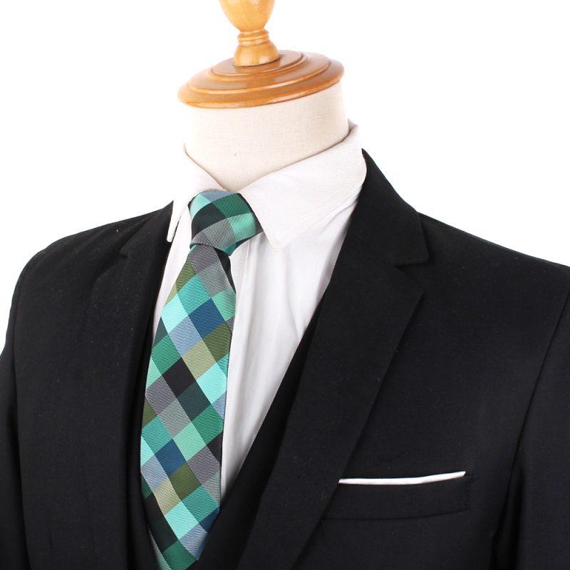 Green Color Neck Ties For Men Women Wedding Tie For Groom Slim Ties Boy Girls Skinny Necktie Gravata Wedding Neckties Gifts - Image 3