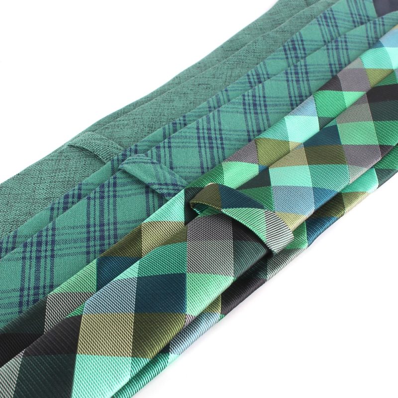 Green Color Neck Ties For Men Women Wedding Tie For Groom Slim Ties Boy Girls Skinny Necktie Gravata Wedding Neckties Gifts - Image 5