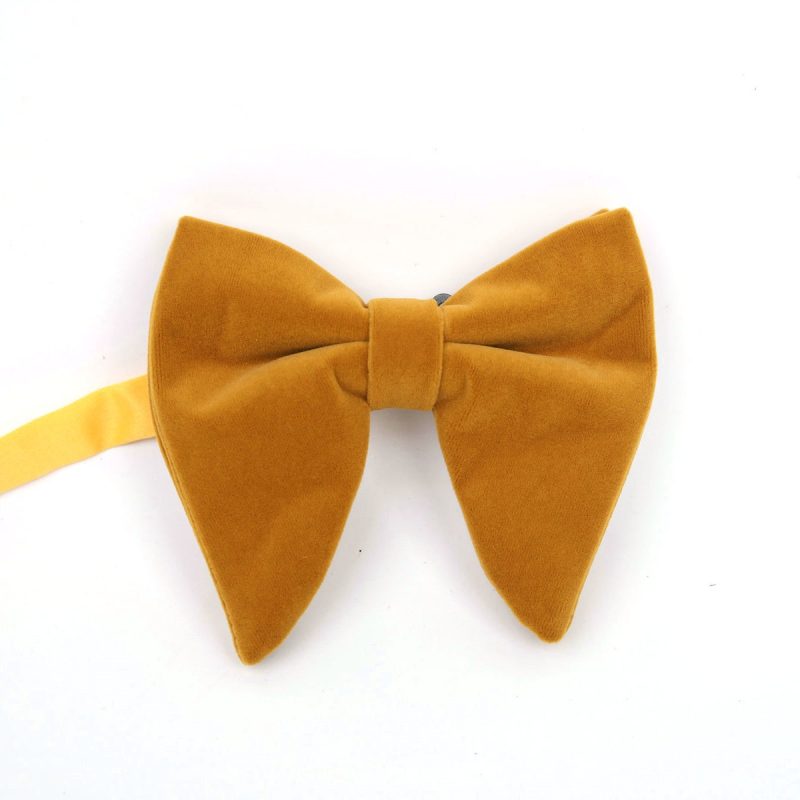 Fashion Velvet Big Bowties Flannelette Large Size Bow Ties For Men Formal Dress Handkerchief Wedding Party Tuxedo Groom Bow Knot - Image 12