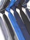 Mens Ties Stripe Luxury Neck Tie Fashion Jacquard Woven Skinny Black Blue Paisley Necktie Banquet Party Shirt Gift Accessories