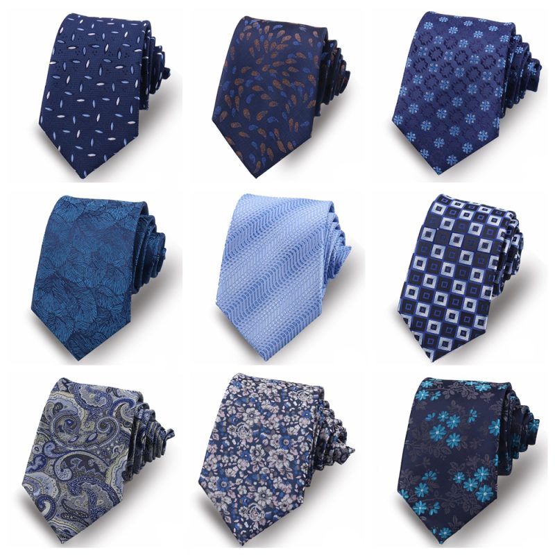 Mens Tie Luxury Necktie For Men Business Wedding Party New Design Neck Tie Paisley Necktie Floral Wedding Style Mens Gravat Gift - Image 2