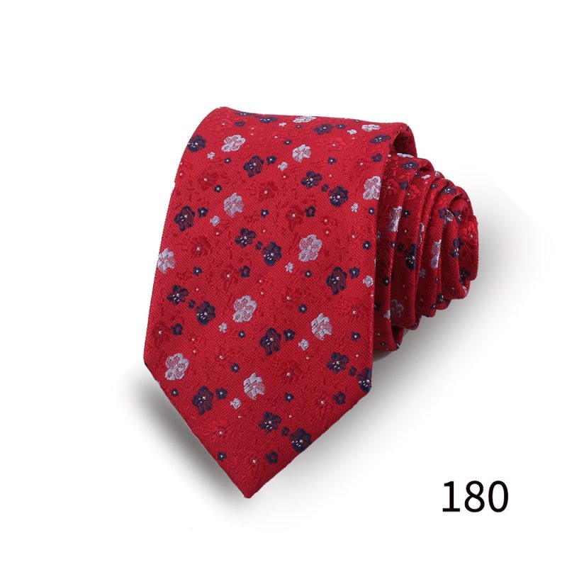 Mens Tie Luxury Necktie For Men Business Wedding Party New Design Neck Tie Paisley Necktie Floral Wedding Style Mens Gravat Gift - Image 5