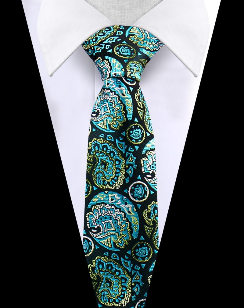 Mens Tie Luxury Necktie For Men Business Wedding Party New Design Neck Tie Paisley Necktie Floral Wedding Style Mens Gravat Gift - Image 26