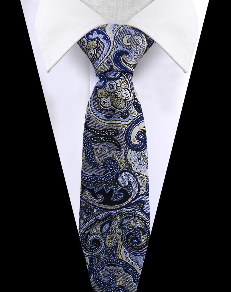 Mens Tie Luxury Necktie For Men Business Wedding Party New Design Neck Tie Paisley Necktie Floral Wedding Style Mens Gravat Gift - Image 28