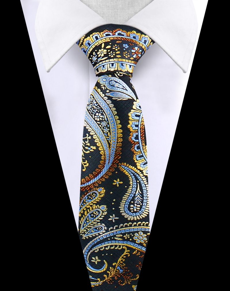 Mens Tie Luxury Necktie For Men Business Wedding Party New Design Neck Tie Paisley Necktie Floral Wedding Style Mens Gravat Gift - Image 30