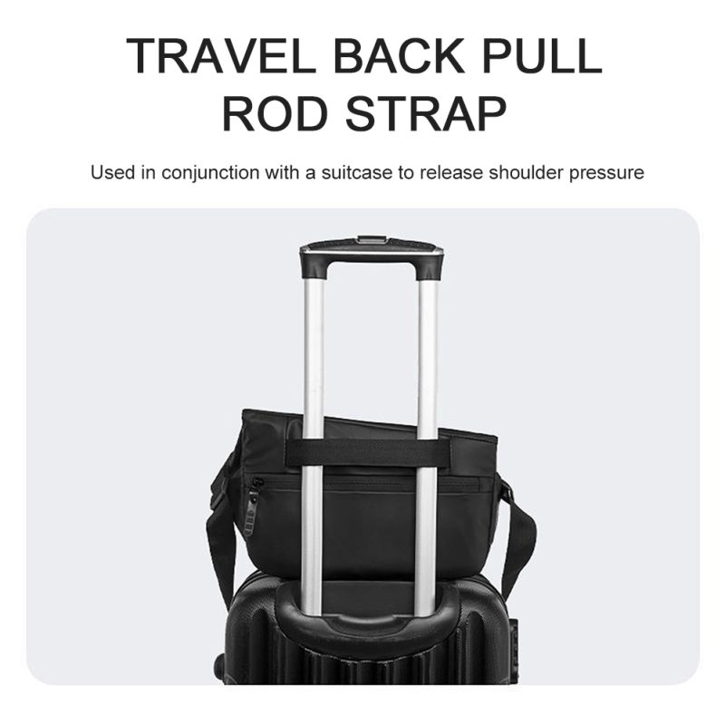 Multipurpose Anti-Theft Crossbody Bags For Men Fashion Sling Chest Shoulder Bag Backpack for Travel Cycling Casual Daypack Work - Image 5