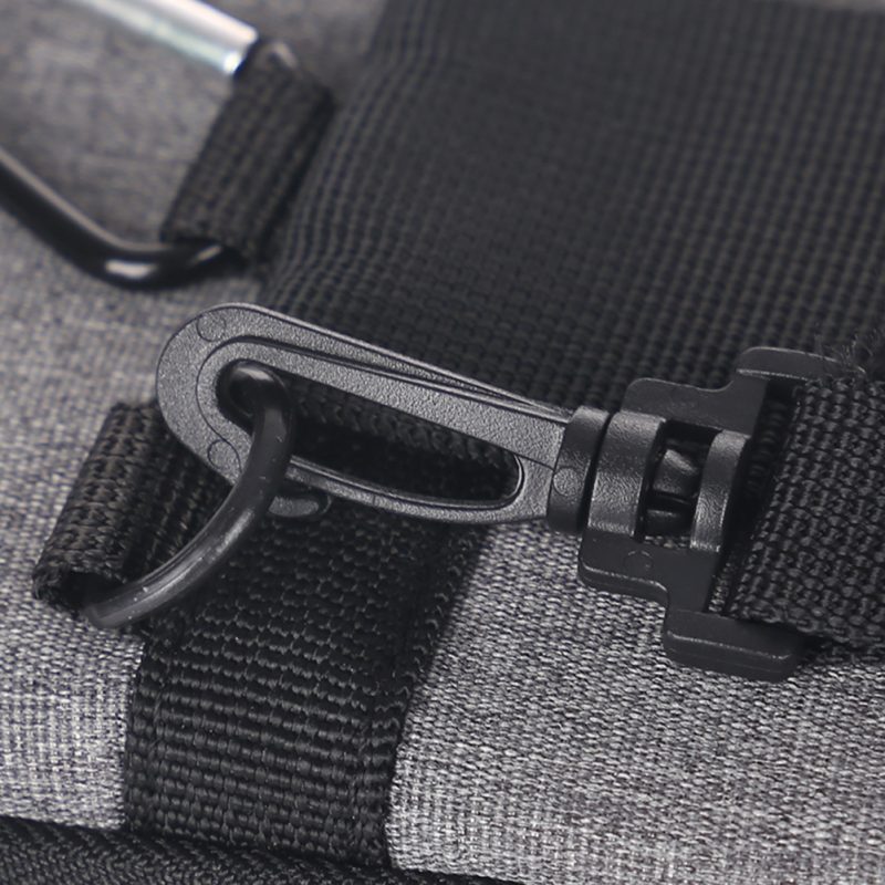Canvas Shoulder Bag Men Solid Color Crossbody Bag Men's Casual Fashionable Phone Pouch Camping Hunting Small Square Bag Wallet - Image 5