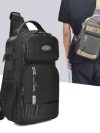 2024 Fashion Man Small Chest Bag Phone Pocket Cross Body Shoulder Fanny Pack Male Handbag Outdoor Neck Side Crossbody Gym Bags