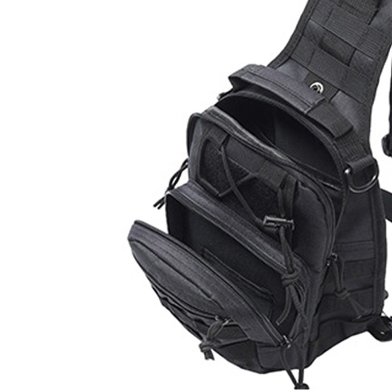 Men Cross body Sling Backpack Shoulder Chest Bag Travel Outdoor Sports Climb Tactical Military Nylon Male Side Messenger Bag - Image 6