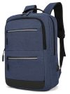 15.6-Inch Laptop Computer and Tablet Backpack,Multi-Pocket, Water-Resistant Oxford Fabric Reflective Strip, USB Interface Bag