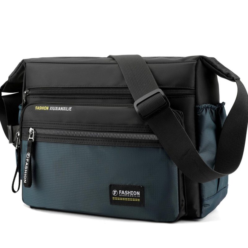 Men Crossbody Bags Male Nylon Shoulder Bags Boy Messenger Bags Man Handbags for Travel Casual Large Bag - Image 4