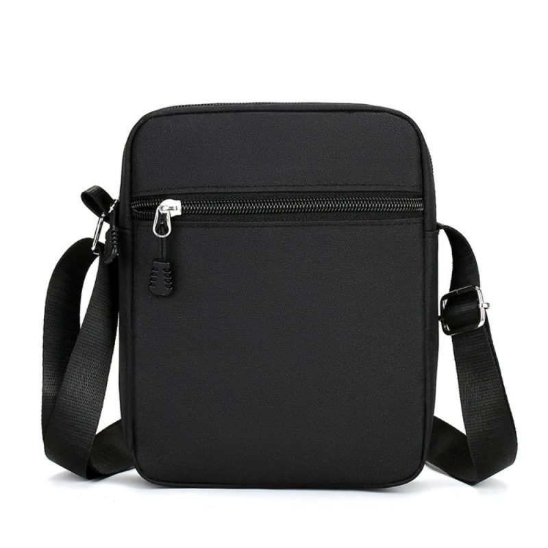 Oxford Shoulder Bag Durable Mini Black Mobile Phone Bag Waist Pack Men - Image 2