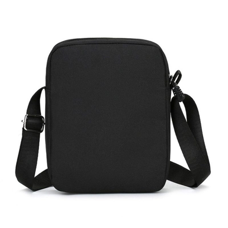 Oxford Shoulder Bag Durable Mini Black Mobile Phone Bag Waist Pack Men - Image 3