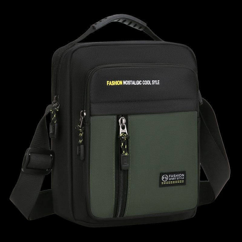 Men Crossbody Bag Single Shoulder Bags Big Capacity Storage Bag Fashion Multi-Pockets Business Crossbody Bags - Image 2