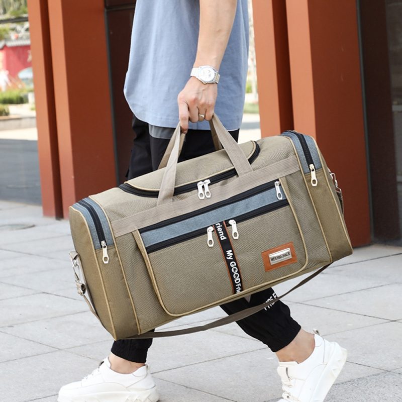 Travel Bag Sports Bag Men Gym Bag Oxford Dry Wet Separation Bags Large Capacity Yoga Sports Backpack Overnight Bag Pouches