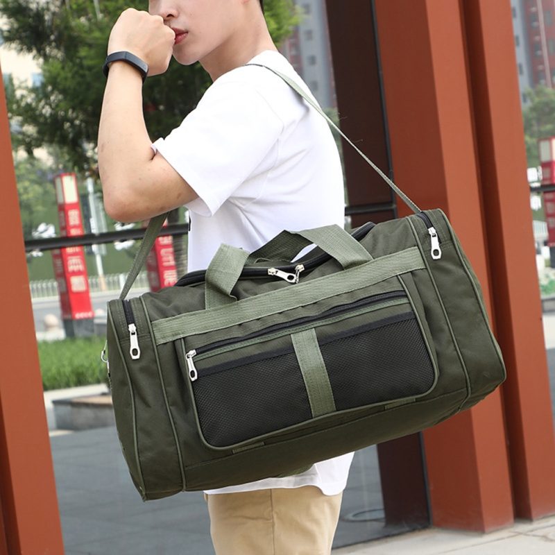 Travel Bag Sports Bag Men Gym Bag Oxford Dry Wet Separation Bags Large Capacity Yoga Sports Backpack Overnight Bag Pouches - Image 4
