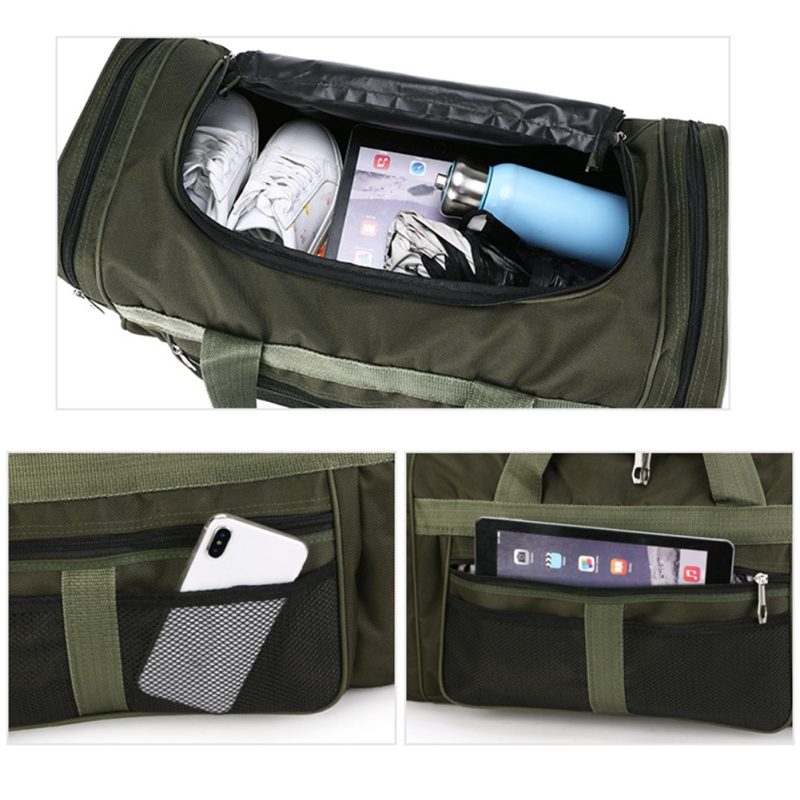 Travel Bag Sports Bag Men Gym Bag Oxford Dry Wet Separation Bags Large Capacity Yoga Sports Backpack Overnight Bag Pouches - Image 5